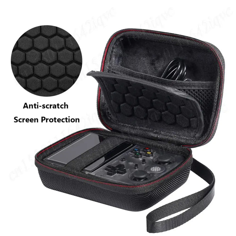 For R36S/R35S Game Console Storage Bag Hard Carrying Case Shockproof Carrying Bag for Anbernic RG35XX/RG353V/RG353VS Case Bag