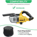 The Filterwright | Four-Pack Foam Sleeve Filters for DeWalt DCV501HB Vacuum