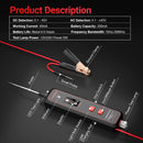 TopDiag p50pro Automotive Circuit Tester Probe Pen Light Bulb Diagnostic Tool Truck Voltage Auto Repair with Flashlight Tester