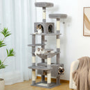 The Savannah | Multi-Level Cat Tree Tower with Scratching Posts & Condo