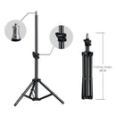 1/4 Screw Head Light Stand Tripod 2m 1.5m 68cm For Phone Selfie Stick Adjustable For Photo Studio Flashes Photographic Softbox
