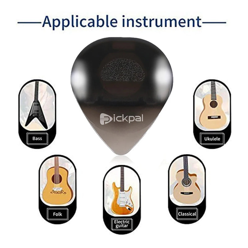 Glowing Guitar Pick Portable Touch Luminous Ukulele Pick with LED Light Stringed Musical Instrument Plectrum Guitar Accessories