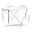 Bimini Top Cover Waterproof Anti-UV Kayak Boat Canopy Awning Sun Shade Water Sun proof UV Protection Canopy Random Color Canopy