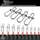 GHOTDA Strong Strength 8kg-47kg  Fishing Connector Swivel Snap Pin Fishhook Lure Carabiner Tackle Tool Fly Fishing Accessorie