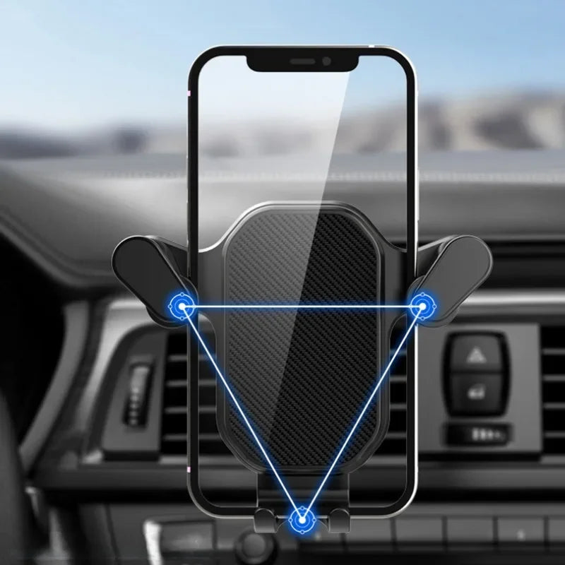 Universal Car Hook Base Phone Holder for Car Air Vent Dashboard Mobile Phone Navigation Bracket Anti-drop Phone Car Stand Holder