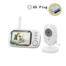 ABM600 Baby Monitor 3.5 Inch Baby Monitor Camera LCD 2.4G Mother Kid Two-way Audio Babysitter Surveillance Camera Safe VideoGift