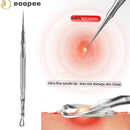 German Ultra-fine No. 5 Blackhead Remover Tweezer Beauty Salon Face Skin Care Tool Pimple Ingrown Hair Clip Black Dots Remov Acn