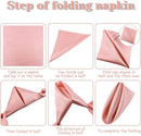 10pcs Satin Napkin 43cm*43cm Serving Table Decor Dinner Towel for Wedding Party Home Hotel Christmas decor Table Napkins Green