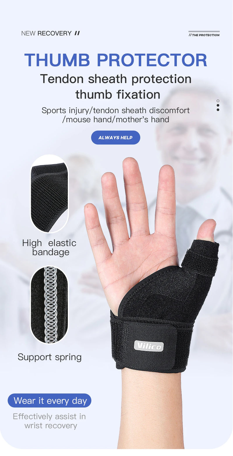 Tendon Sheath Protection Elastic Band With Adjustable Elasticity to Assist In The Recovery Of Thumb After Injury Wrist protector