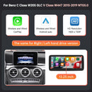Linux Multimedia Screen Wireless CarPlay Android Auto for Mercedes-Benz W205 W176 GLC A C V Class W447 CLA GLA 2015-2018 NTG5.0