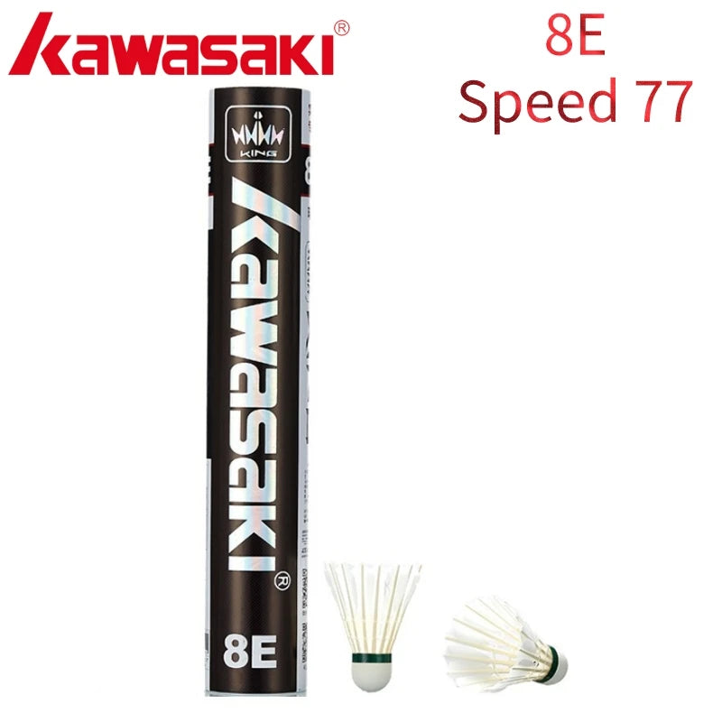 Kawasaki Feather Shuttlecock 8E Professional Indoor Training Badminton Shuttle