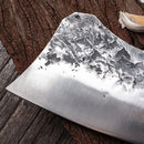 CHUN Forged Bone Chopper Hammer Kitchen Butcher Knife High Carbon Stainless Steel Kitchen Chopper Cleaver Chef Cooking Tools