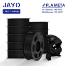 JAYO 3D Printer Filament PLA Series 1.75MM 5Rolls/10Rolls High Strength 100% No Bubble Neatly Wound for FDM DIY Gift Material