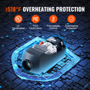 SucceBuy Diesel Air Heater 12V 5/8KW Diesel Heater Diesel Parking Heater Rapid Heating and Low Noise for RV Trailer Camper Van