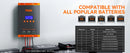 PowMr 60A MPPT Solar Charger Controller 12V/24V/36V/48V LCD Dispaly Max Solar Panel PV 160V Support Parallel Max 12 Units Fit for Home RV Boat Camp