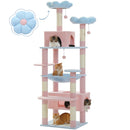 The Savannah | Multi-Level Cat Tree Tower with Scratching Posts & Condo