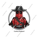 Hot Toys Movie Mini Action Figure Toys Wolverine Lady Deadpool Cowboy Kidpool X-23 Kimiko Human Torch Blade Building Blocks Gift