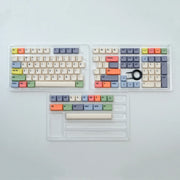 GMK Canvas Tastenkappen Dye Sub Tastenkappen XDA PBT für mechanische Tastaturen Gaming 75% Farbige Tastenkappen Wooting Minimalismus Retro Custom DIY