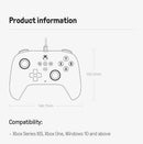 8BitDo Ultimate C | Wired Gaming Controller for Xbox & PC with Hall Effect Joysticks & Fire Ring RGB