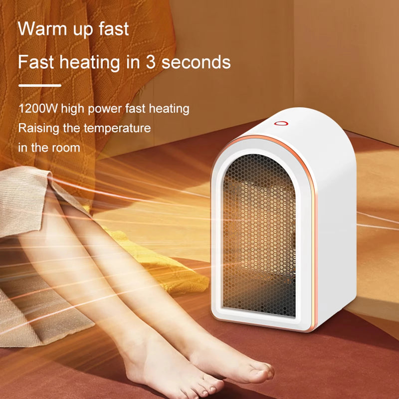 Xiaomi Indoor Electric Heater 1200W Electric Portable Heater with Thermostat Room Heater Quick Heats Up in 3s for Office Bedroom