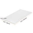 SucceBuy Polycarbonate Greenhouse Panels Roof Panels Sheets, Waterproof UV Protected Corrugated Resistance for Greenhouse/Garden