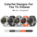 2026 GPS Smartwatch for Men 1.7 HD Screen Military Smart Watch Flashlight IP68 Waterproof 100 Sport Modes 720mAh Large Battery