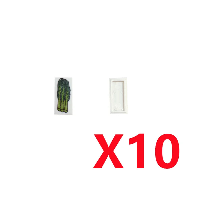 MOC City Building Blocks Character Accessories Mini Brick Audio Computer Brick Control Center Radar Keyboard Pattern Toy K037