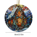 2024 Nativity Scene Hanging Ornaments Christmas Decoration Wall Hanging Jesus Angel Easter Christ Room Home Decorations