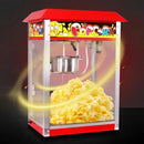 Commercial Popcorn Maker Stainless Steel Electric Popcorn Machine Automatic 1400W Non-Stick Coating Fast Heating Machine