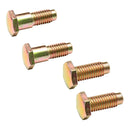 4Pcs Seat Belt Bolts Spare Parts Replaces Durable Easy Installation Metal Mounting Attachment Bolts for Chevrolet 1964-1981