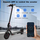 ES80/M365 X1 Electric Scooter 36V 10.5Ah 500W Motor 35KM Long Range 31KM/H 8.5Inch Solid Tires Foldable Smart APP EScooter