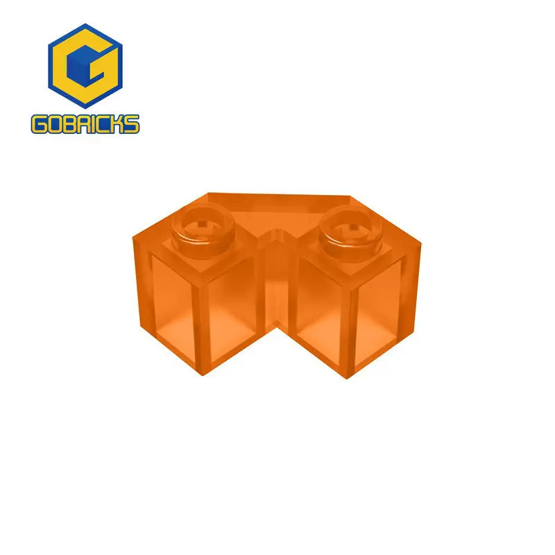 Gobricks 10PCS Building Blocks 2x2 Brick 45 degrees compatible with 87620 Ｃhildren's  toys Assembles Small Particle Parts Brick