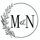 96 Pcs Personalized Round Circle Label Stickers Custom Name Date Thank You Stickers for Bridal Shower Party Favors