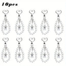 10 Pcs Cute Angel Keychains with Favor Boxes and Thank You Cards Baptism Bridal Shower Wedding Gender Reveal Party