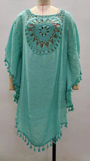 CROCHET BIKINI-Sexy Monochrome Bikini Cover Up Dress, Fashion Swimwear, Sun-resistant, Colorfast