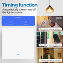 2000W Tuya EU UK Smart Zigbee Light Switch Push Button No/With Neutral Wire Switch Smart Life Via Alexa Google Home Yandex Alice