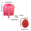 Easter Day Gift Egg Candle Making Silicone Mold Festival Embossed Butterfly Eggs Resin Epoxy Mould Carved Rose Soap Wax Tools