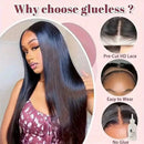 The Aurelia | Bone Straight HD Lace Front Wig in Remy Human Hair