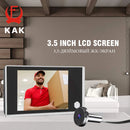 The Threshold Sentinel | 3.5" Digital Door Peephole Camera with 120° Wide-Angle Night Vision