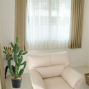 32 Inch Artificial Cactus Plant with Planter Faux Desert Cacti Fake Cactus Fake Floor Plant In Pot For Home Garden Supplies