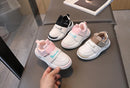 Kinder-Sneaker für Jungen und Mädchen, Freizeitschuhe, Leder, wasserdicht, rutschfest, Laufschuhe, Sportschuhe, Kleinkind-Sneaker, Kinder 21-30