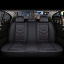 Universal 5-Seat PU Leather Car Seat Covers Full set Front Rear Seat Cushion Anti-scratch Protection For Sedan SUV