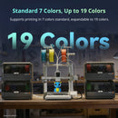 ANYCUBIC Kobra X Combo 2x Time & Material Savings Up To 19 Colors Printing AI Detection 600mm/s Max Print Speed 3D Printer