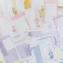 30pcs/lot Memo Pads Material Paper Flower Garden Illustrations Junk Journal Scrapbooking Cards Retro Background Decoration Paper