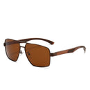 Aluminum Men's Sunglasses Polarized Lens Brand Design Temples Sun glasses Coating Mirror Glasses Oculos de sol 7719