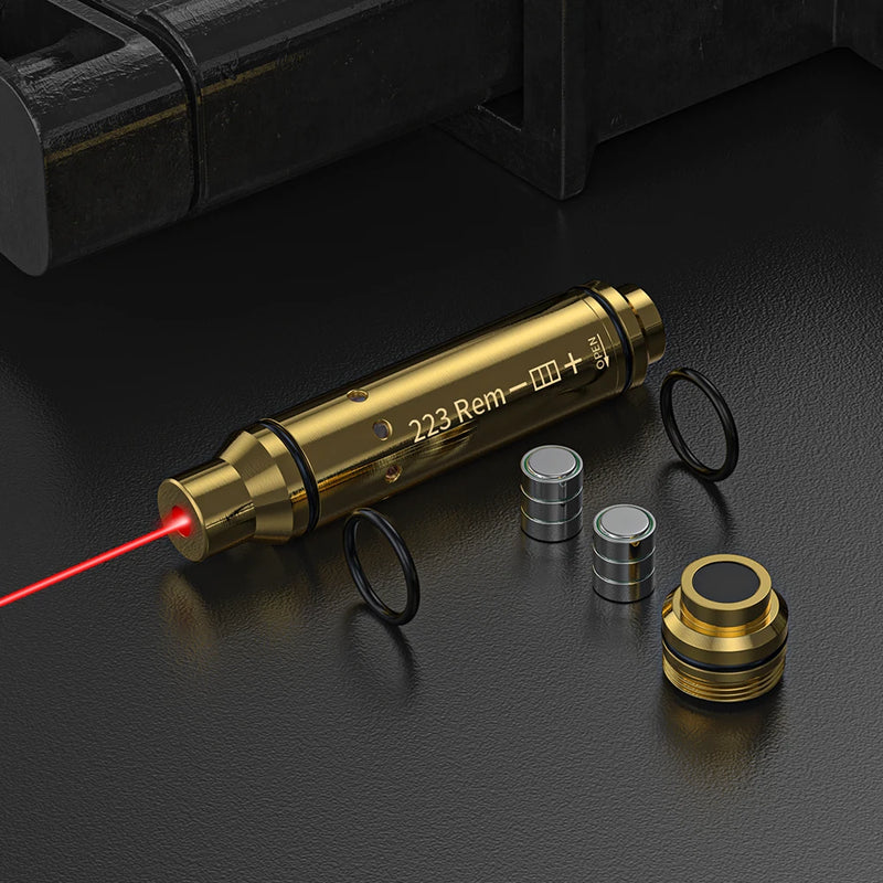 223REM red dot laser training equipment with dry powder, tactical aiming practice skill development tool, used for hand enhancem