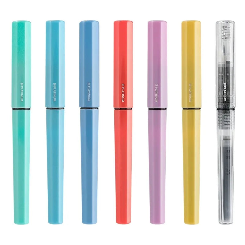 1PC PLATINUM Little Meteor Fountain Pen PQ200 Student Practice Calligraphy Beginner's Can Replace Ink or Ink Cartridge