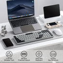 Redragon BK7114 Low-Profile 2.4G BT Kabellose Computer-Tastatur mit 98 Tasten, schlankem Office-PC, Scherenmechanismus, taktilem, leisem Tastenanschlag
