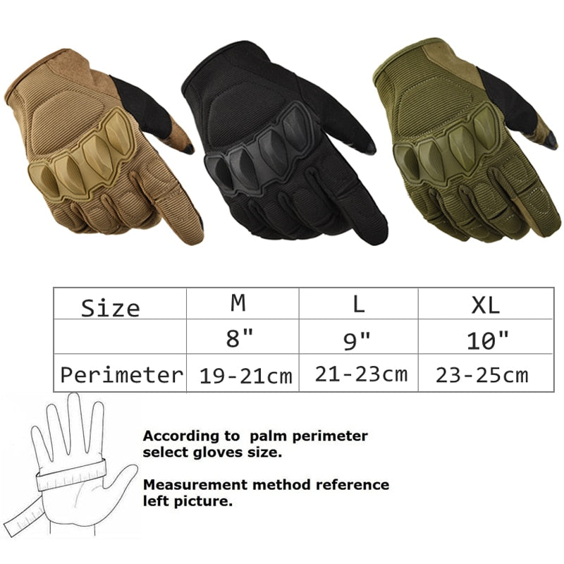 Tactical Gloves Military Army Paintball Airsoft Outdoor Sports Shooting  Motocycle Racing Full Finger Gloves