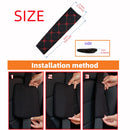 A Linen Embroidered Breathable Fabric Car Seat Belt Shoulder Strap Cover Insurance Strap Cover Car Accessories